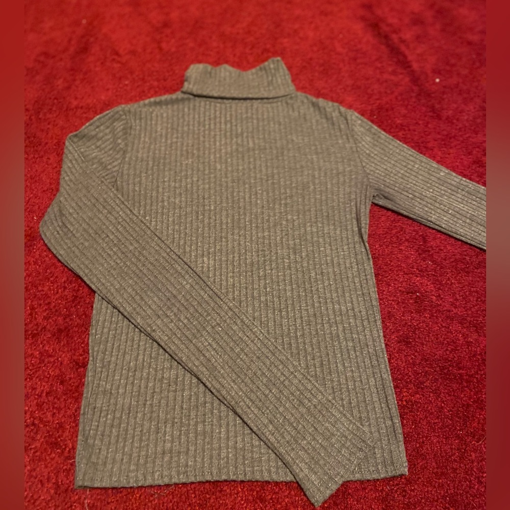 XSmall Grey Prince & Fox Turtleneck Shirt